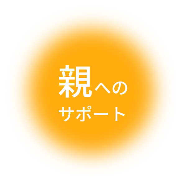 親へのサポート